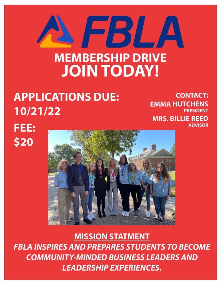 ESHS FBLA Membership Drive
