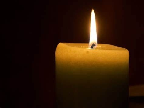 lit candle