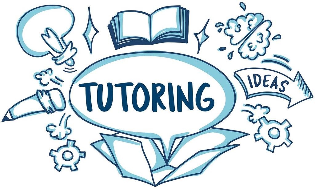 tutoring circle with ideas icon