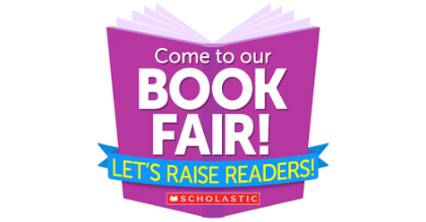 Scholastic Book Fair Logo: Let's Raise Readers!