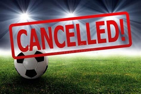 soccer cancelled