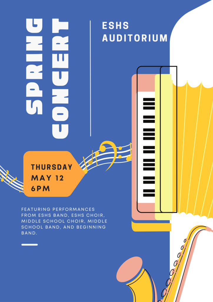 spring concert poster