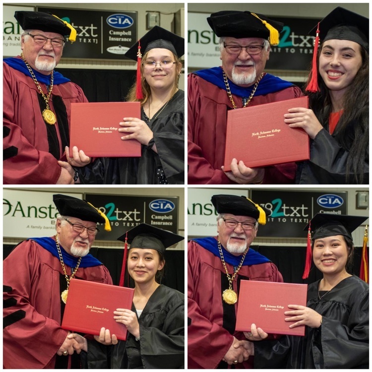student at graduation