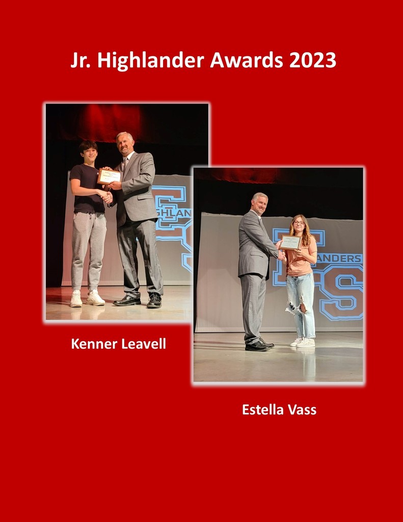 Jr. Highlander Awards