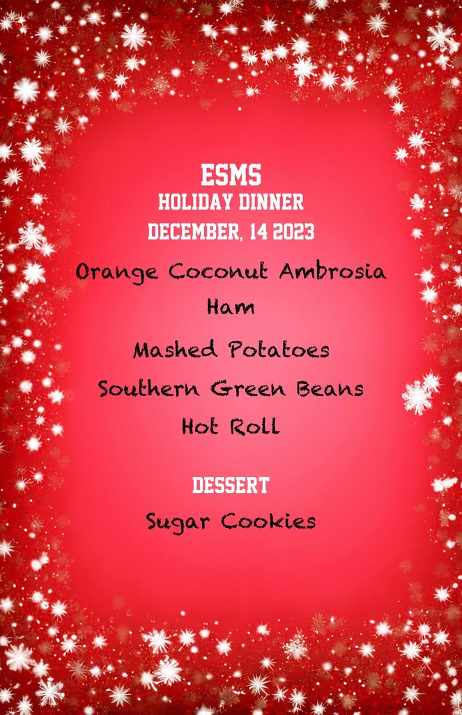ESMS Holiday Lunch 2023